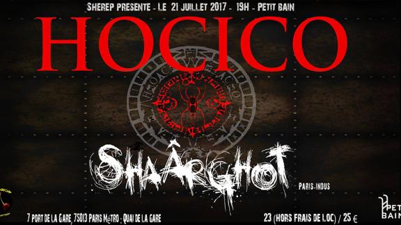 SHAÂRGHOT et HOCICO en concert à Paris