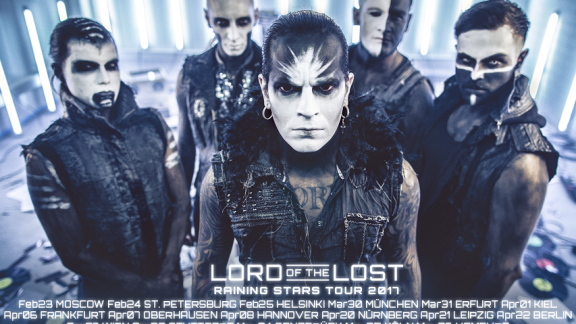 'Raining Stars' le nouveau clip vidéo de LORD OF THE LOST