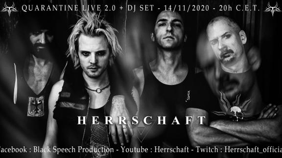 HERRSCHAFT donnera un nouveau concert en streaming