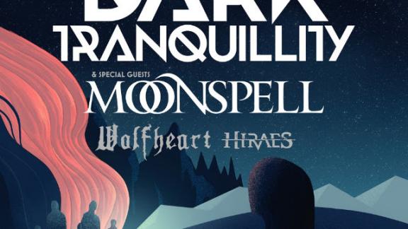 DARK TRANQUILLITY tournera avec MOONSPELL, WOLFHEART et HIRAES