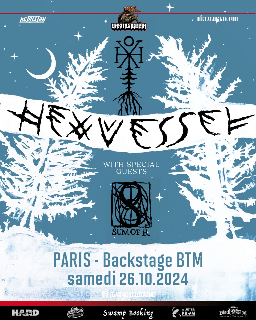 Hexvessel + Sum of R @ Backstage by the Mill - Paris (75) - 26 octobre 2024